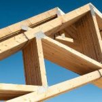 What is a wooden roof made of