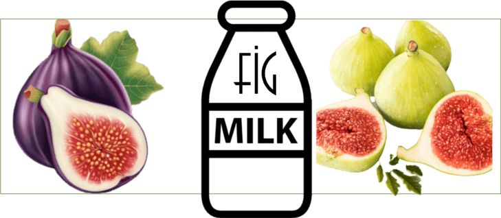 fig milk benefits for skin, fig milks